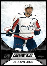 Alex Ovechkin 2021-22 Upper Deck Credentials #3 Washington Capitals