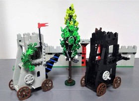 LEGO 6061 Siege Tower Crusaders Black Falcons Castle Minifigures