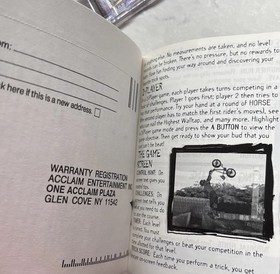 Dave Mirra Freestyle BMX (Sega Dreamcast, 2000) con Manual + Tarjeta de Registro