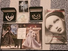 5 Pc Ashton Drake Gene Doll Mel Odom Bundle 2 Jewelry Sets/VHS Tape/Ornament/AD