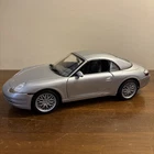 Vtg 1998 Mattel 10" PORSCHE 911 1:18 Diecast Model Car Hot Wheels Collectibles