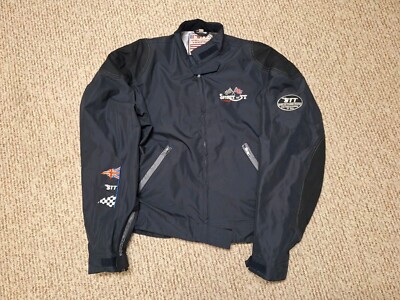 STT RACING JACKET SPIRIT OF TT BERNARD L HERMITE 3XL Racing COAT FLAGS Pro 400