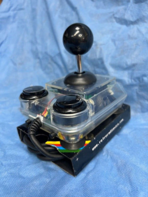 ArcadeR 9-pin (DB9) standard Retro Joystick - Transparent