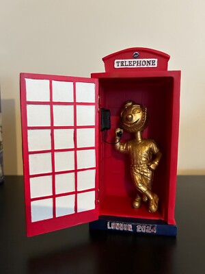 Mr. Met London Phone Booth Telephone Bobblehead New York