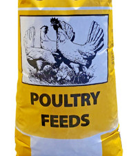 Chicken, Turkey, Poultry Bird Feed w/ 23 Food Protein, Vitamins  Minerals