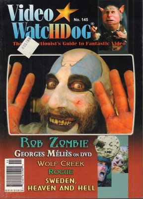 Video Watchdog no.145 Rob Zombie George Milies Wolf Creek  021318DBE
