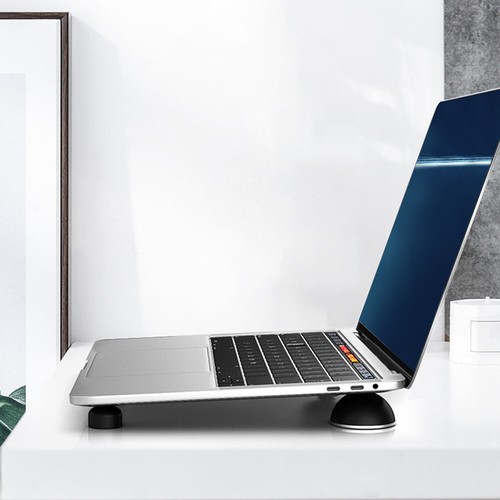 Laptop Stand Cooling Pad Notebook PC Heat Dissipation Non-Slip Ball Holder - Afbeelding 6 van 15