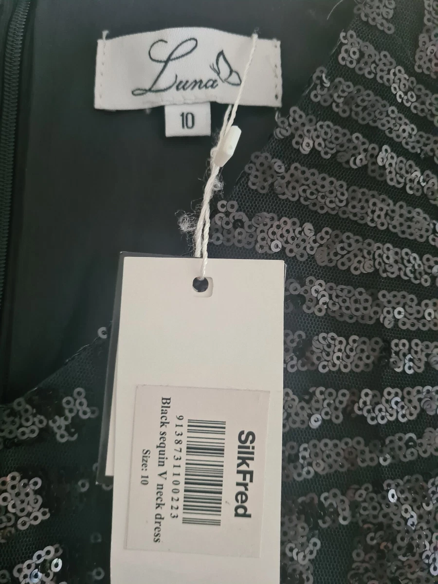 Silkfred sequin dress sales