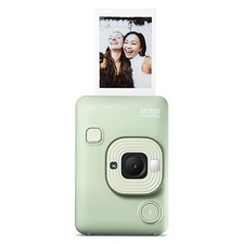 Fujifilm INSTAX Mini LiPlay 2-in-1 Hybrid Instant Camera Matcha Green 