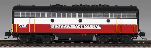 Locomotora InterMountain escala N 69794 Western Maryland - Circus EMD F7B | Zustand: New