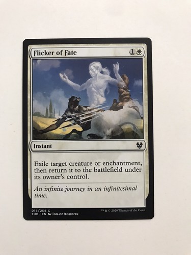 Flicker of Fate MTG Magic the Gathering Card NM Near Mint THB