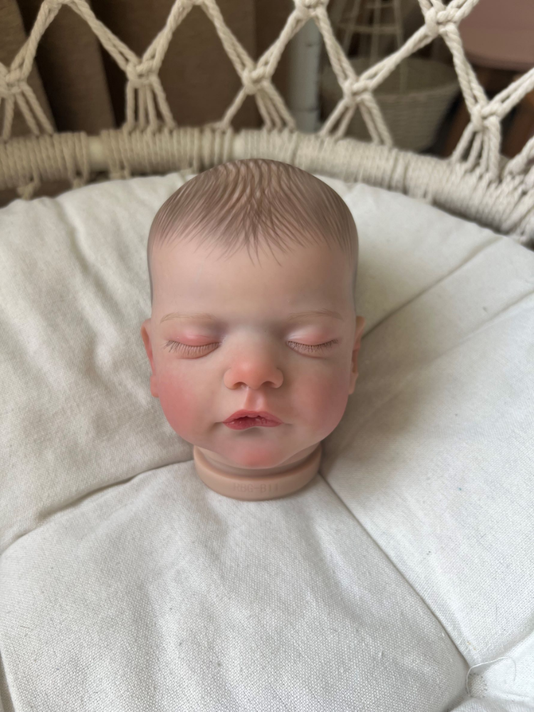 Already Painted Molds Bebe Reborn Doll Kit Sam 19In Vinyl Sleeping