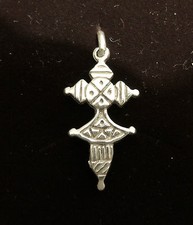 Kleine Tuareg-Kreuz Berber-Kreuz Aus 925er Sterling Silber
