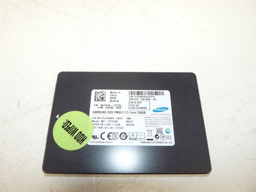 Samsung/Dell MZ 7 TE 256 HMHP 6761k pm851 256gb 2.5\
