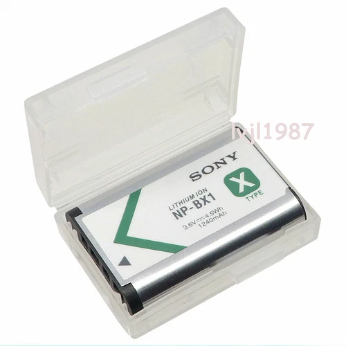 Batterie NEUVE originale Sony NP-BX1 pour Sony DSC-H400 HX300 WX300 WX350 WX500 CX240