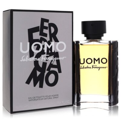 Uomo Eau De Toilette Spray By Salvatore Ferragamo 3.4oz For MEN