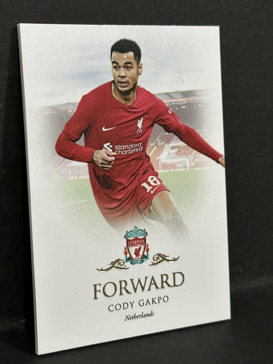 2022-23 Futera Liverpool Football Club Squad Forward Cody Gakpo