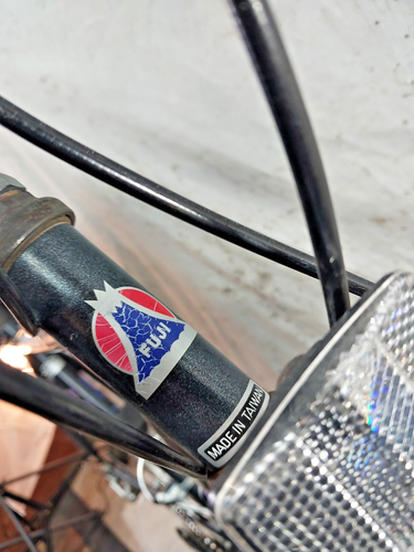 1997 Fuji Crosstown City Hybrid Bike 19"Large Steel Triple 15 Speed USA Shipper! - Picture 10 of 20