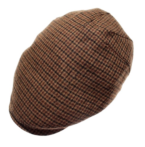 ASD Accessories Heritage Traditions - Cappello Da Newsboy In Lana Con Pannello In Tweed, Blu - Foto 2