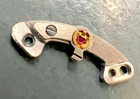 Rolex watch part 4130-120 Balance bridge Part with Jewel missing stud screw
