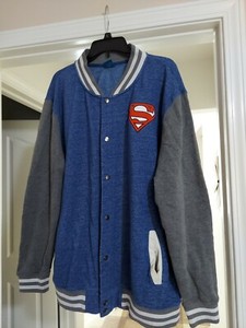 superman varsity jacket