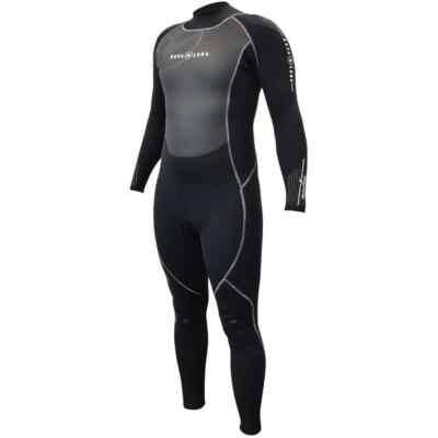 Aqua Lung Hydroflex 1mm Full Wetsuit - Men - Black - NEW- for SCUBA & Surfing