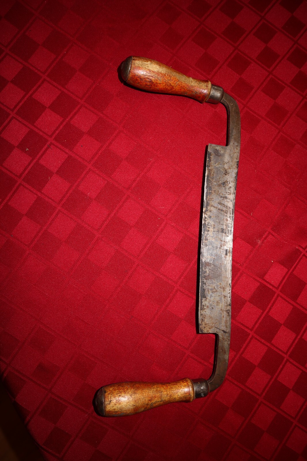 vintage curved draw knife made by worth eBay