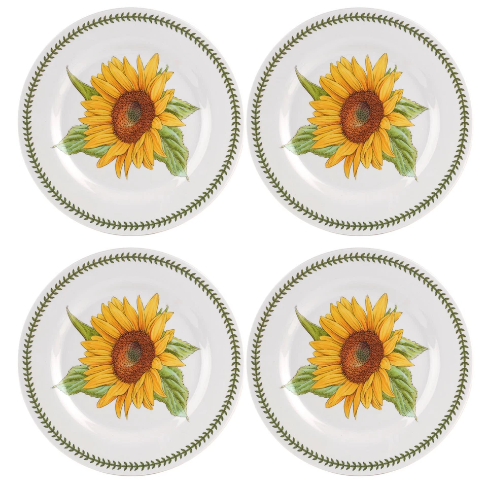 Portmeirion Botanic Garden 12 Piece Melamine Set, Floral Motifs 4 Place Settings - Image 2 of 4