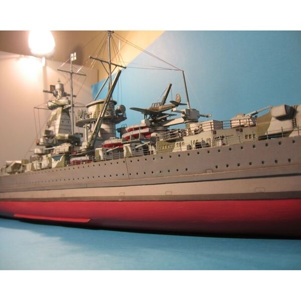 Trumpeter 1/350 Scale German Admiral Graf Spee Battleship Model Kit With Photo-Etched Parts