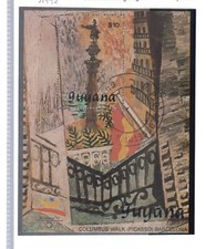 0313 - Guyana - 1992 Mi-Nr. Block gestempelt