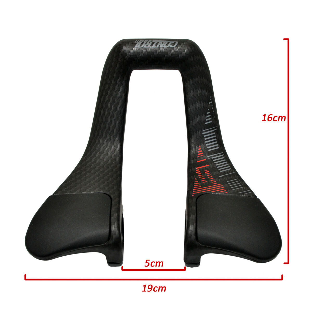 Controltech Sirocco Aero mini clip-on Bike Aerobar Road Controltech Sirocco Aero mini clip-on Bike Aerobar Road