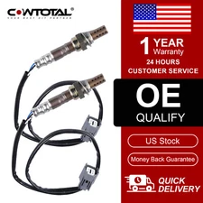 2pc Up&Downstream O2 Oxygen Sensor For 98-02 Honda Accord 2.3L 234-4620 234-4621