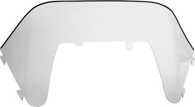 SNO Stuff Standard Windshield - 14.5 Inch Clear Butyrate For Snowmobiles
