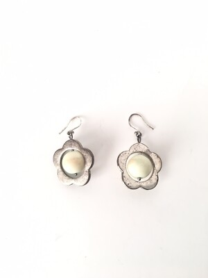 #ad #ad Floating Coral faux Pearl Silver Earrings Women’s Jewelry $7.48