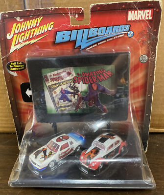 Johnny Lightning Marvel Billboards Spiderman Camaro