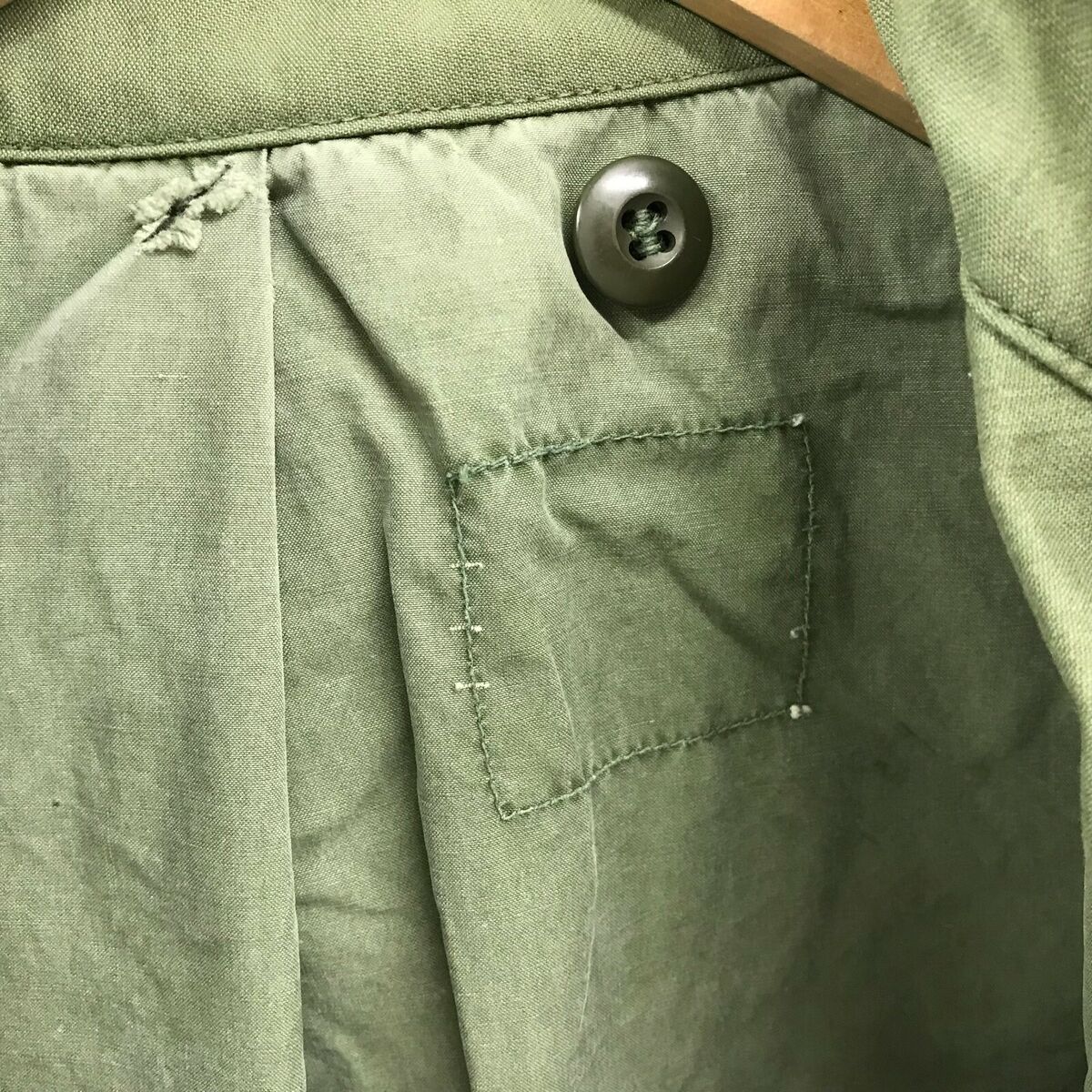Vintage US Army M65 Field Jacket, Aluminum Zipper 2nd 1967