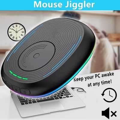 Mouse Jiggler Mechanisch Mouse Mover Mausbeweger Timer Mausrüttler für Büro Haus