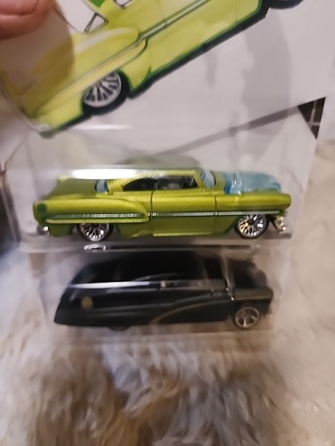 Hot Wheels Larry Wood (2018) Green Custom '53 Chevy & Purple Passion #1,#2 of 10 - Picture 8 of 15