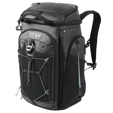 Titan 26-can Backpack Cooler, Black, Gray or Green, 5 Compartments, NEW