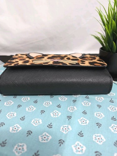 NWT Kate Spade Run Wild Leopard Summer Crossbody Bag - 第 5/12 張圖片