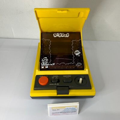 Gakken Namco DigDug Vintage lsi Game 1980s Tested Working Retro