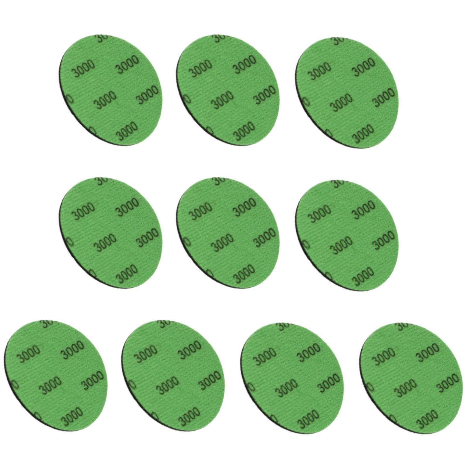 10Pcs 3 Inch 75mm P3000 Grit Foam Sanding Discs for Auto Polishing  