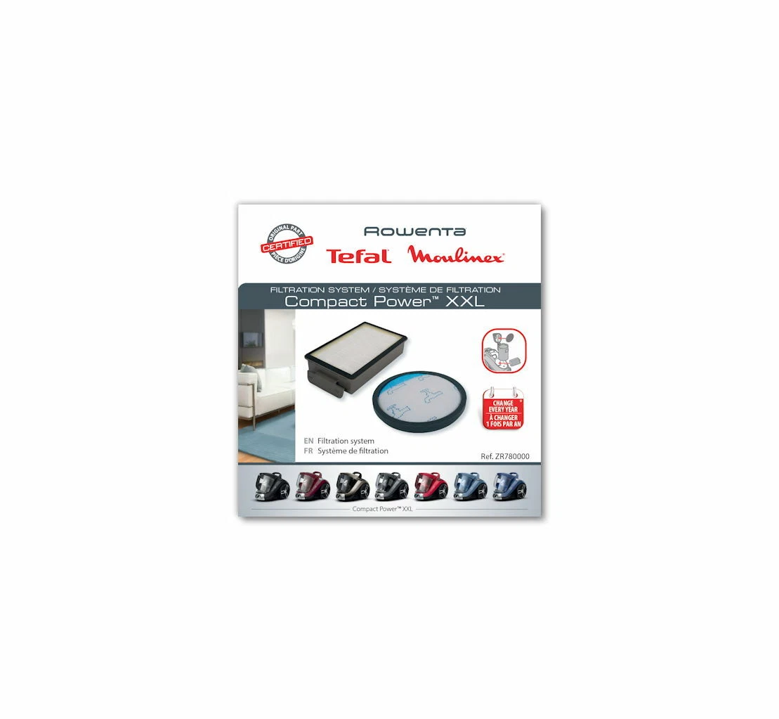 SAC ASPIRATEUR Filtre HEPA pour Rowenta Moulinex Tefal Compact