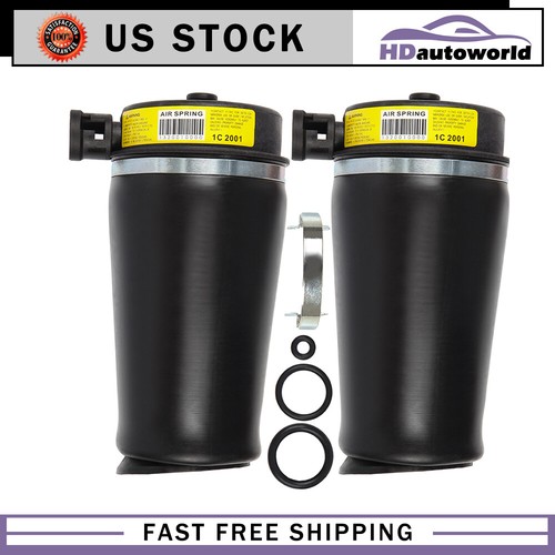 Pair Rear Air Suspension Springs For 2WD Ford Expedition Lincoln Navigator - Picture 2 of 5