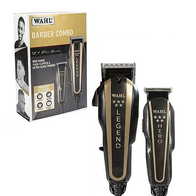 WAHL 5 STAR PRO BARBER COMBO LEGEND CLIPPER HERO TRIMMER FREE