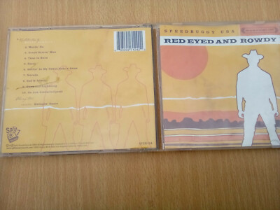 SPEEDBUGGY USA - RED EYED AND ROWDY - CD  / Gratisversand
