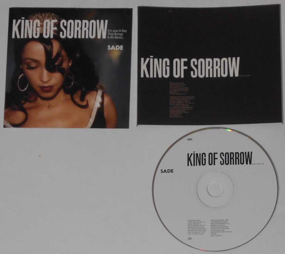 Sade - King of Sorrow - 2001 U.S. promo cd | eBay