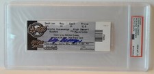 Cody Bellinger Signed Quakes Ticket Stub PSA/DNA Dodgers MLB Baseball 