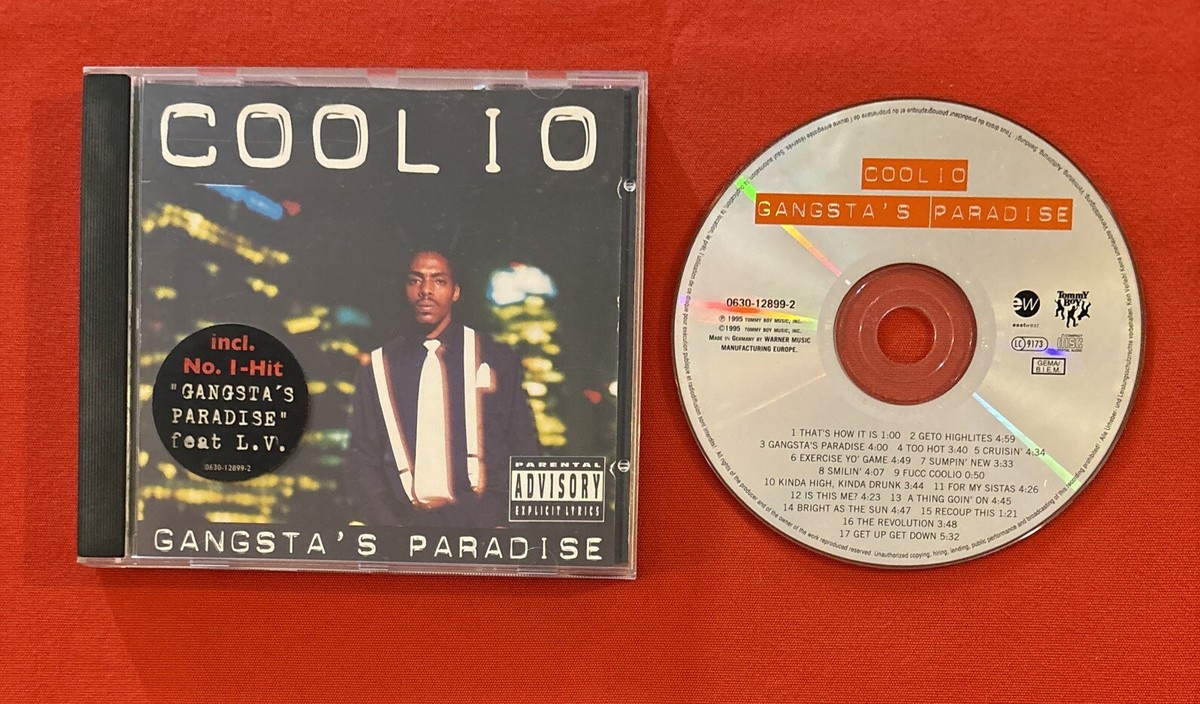 Coolio Gangsta's Paradise East West 1995 Good Condition CD