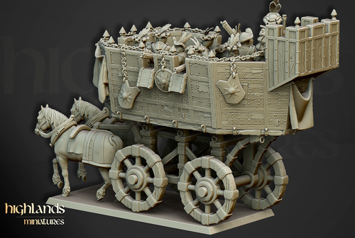 Highland Miniatures Sunland Wittemberg Wagon unit - Picture 3 of 20